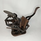 Antique Sigwalt Cast Iron Tabletop Printing Press Letterpress Made In Usa 1900s