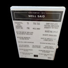 Stampin    Up  Well Said Set 1   2 Cling Stamp Set 51 Stamps Words   Phrases New 
