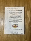 Hard Rock Cafe Save The Planet Orlando Fl  Flower Seed Packet 1990s