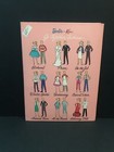    vtg 1962 Original Uncut Barbie And Ken Paper Dolls Cut-outs Wedding Dress   