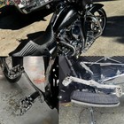 Mx Floorboards Footboards Brake Pedal For Harley Touring Street Glide Road Glide