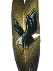Hand Painted Feather   Arts   Crafts  southwest Art   Eagle    g 