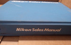 Vintage --nikon Sales Manual 35mm Slr Photography - Paperback 