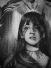 Original Charcoal Drawing 9 X 12