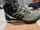 Adidas Terrex Ax4 Gtx Gore-tex Mid Men s Hiking Boots Green Ie2581 Mens 10 New