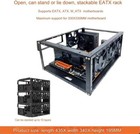 Diy Computer Case Pc Frame Desktop Chassis Stackable Rack Stand Open Air Testben