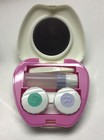 4 Pcs Exquisite Contact Lens Cases Mini Cute Travel Kit   No Leak Box Full Care