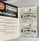 Anthony Robbins Personal Power Lot  Classic Edition 7 Day Cd Box Set  5 Cassette