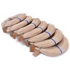 5pcs Basket Round Reeds  6 3mm 1-pound Coil Basket Weaving Canes For Chair Ma   