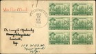Fdc 1 Cent Stamps 1936 Washington First Day Cover 6c Stamp