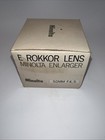 Minolta E-rokkor 50mm F4 5 Enlarging Lens  Boxed   Vintage