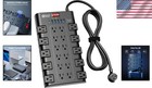 Heavy Duty 28-in-1 Power Strip Surge Protector With Smart Usb Charging Slots