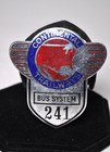 Super Rare Vintage 1950-1960s Continental Trailways Bus Driver Hat Badge Pin