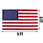 Us American Flag 3x5 Quality Made Usa Flag Embroidered United States Flag