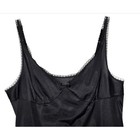Vtg Vassarette Black Camisole Underneath It All Minimal Lace Trim Tank Top 36 m