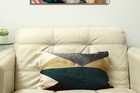 1 Pcs Metallic Cushion Cover Rectangle Throw Pillow Case Sofa Home Decor 278937