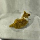 Ty Brown And White Collie Plush Dog   12  X 6  X 5 