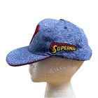 Superman Baseball Cap Hat Youth Adjustable Strap Blue Official Os