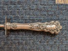      Antique Gorham Sterling Silver Roast Carver Hone Sharpener Buttercup Pattern