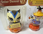 Solar Power Dancing Thanksgiving Fall Dancing Owl Scarecrow Holiday Decoration