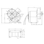 Brushed Motor Gear Reduction Electric Motor Gear Motor W  Belt Pulley 12vdc 250w