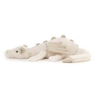 Jellycat White Dragon - Rare - Nwt - Stunning Cute Toys Medium Plush Toy
