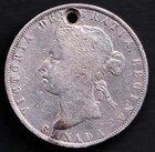 Canada 1872h 50c Fifty Cent Half Dollar Queen Victoria  925 Silveer A v