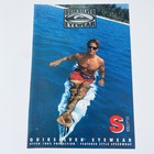 Vintage Quiksilver Surf Wear Poster Rare 90s Original Print Ad Kelly Slater