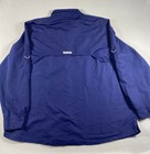 Realtree Men   s Vented Fishing Shirt Long Sleeve Size 3xl- Navy Blue