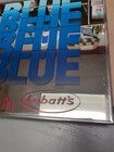 Vintage Labatt s Blue Call For A Blue Beer Tavern Bar Mirror Sign  Metal Frame 