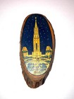 1939 San Francisco Golden Gate Exposition Redwood Tree Slice Wall Plaque Ggie