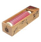 Pirate Spyglass Brass 15  Red Leather Handheld Draw Telescope Nautical Cedar Box