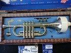 Emenee Golden Trumpet  1952  Child s Toy  With Case  Working