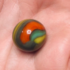 Estate Lot Of Vintage Marbles   76 -  59 Akro Agate   Swirl  gorgeous  Look