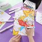 48 Colors Alcohol Markers Brush Chisel Tip Art Drawing Sketching Set