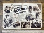 The Drag Net Movie Herald George Bancroft 1928 Crime Drama Wymore Ne Markle Rare