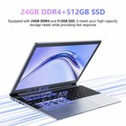 Sgin 15 6 Inch Laptop Computer 24gb Ram 512gb Ssd N5095 Quad-core Up To 2 9ghz
