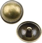 10pcs Bronze Mushroom Domed Buttons 21mm Antique Brass Dome Buttons Round Sewing