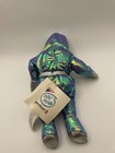 Vintage 1997 Intel Astronaut Space Man Plush 8  Purple Holo Pentium With Tag