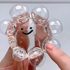 Crystal Transparent Stress Ball     5cm Squishy Squeeze Fidget Stress Relief Toy
