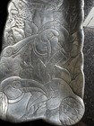 20 Inch Arthur Court Aluminum Parrot And Toucan Tray