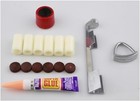 15 Pack Cue Stick Tip Repair Kit  Cue Tips Accessorie  Include 6 Pool Cue Tip   