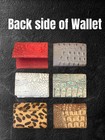 Crocodile Leather Wallet business Card Holder Wholesale Lot Of 6 Wallets