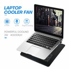 3-6 Fans Quiet Cooler Laptop Cooling Pad Stand 2 Usb Ports For 12 -17  Notebook