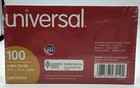 Universal Index Cards-ruled Index Cards 3 X 5 White Acid-free Classic 100ct  New