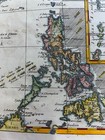 Philippines Taiwan Siam 1780 Rigobert Bonne Antique Engraved Map 18th Century