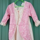 Girl s Pink   Cream Princess Dress Up Costume Size Medium 6-8 Halloween Pretend