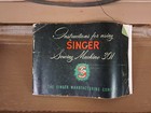 Vintage Singer 301a Sewing Machine With Carry Case Working