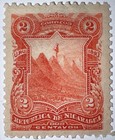 Travelstamps  1893 Nicaragua Stamps Scott  52  2 Cent  Mint  Og  Hinged