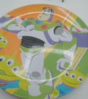 Disney Store 8  Collectible Melamine Plate Toy Story Buzz Lightyear Aliens